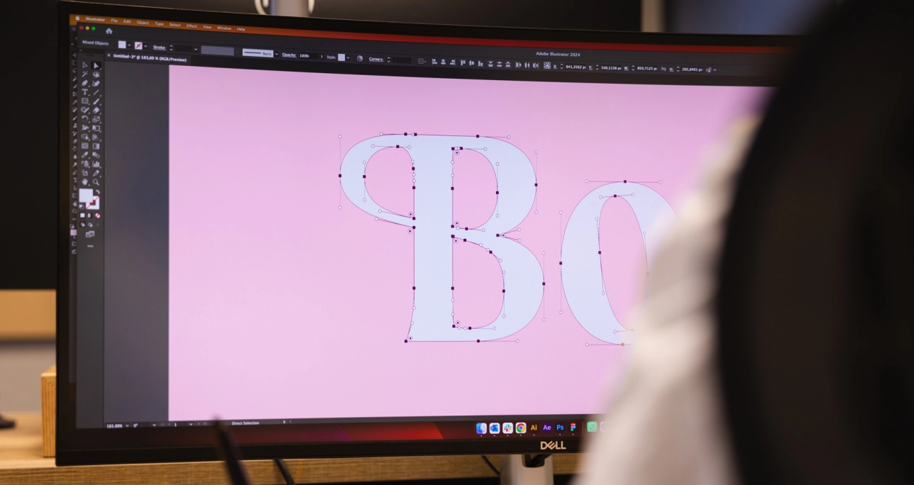 lettering bonbisou